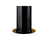 Poste Balizador Ideal Aluminio 30Cm P30 Preto 2364 Poste Balizador Ideal Aluminio 30Cm P30 Preto 2364