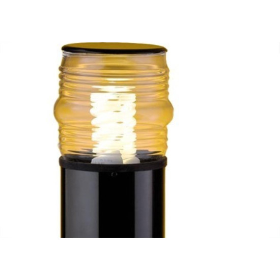 Poste Balizador Ideal Aluminio 30Cm P30 Preto 2364 Poste Balizador Ideal Aluminio 30Cm P30 Preto 2364