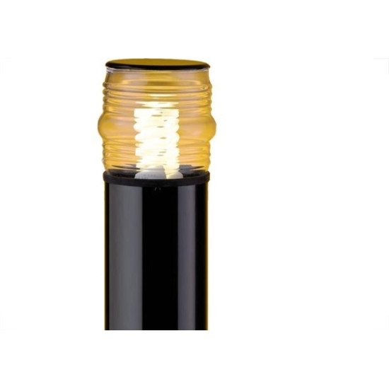 Poste Balizador Ideal Aluminio 50Cm P50 Preto 2381 Poste Balizador Ideal Aluminio 50Cm P50 Preto 2381