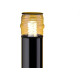 Poste Balizador Ideal Aluminio 50Cm P50 Preto 2381 Poste Balizador Ideal Aluminio 50Cm P50 Preto 2381