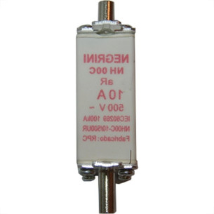 Fusivel Nh Negrini Ultra Rapido 00/ 10A Nh-Ooc-10/500Ur