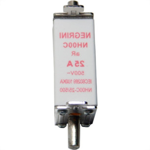 Fusivel Nh Negrini Ultra Rapido 00/ 25A Nh-00C-25/500Ur