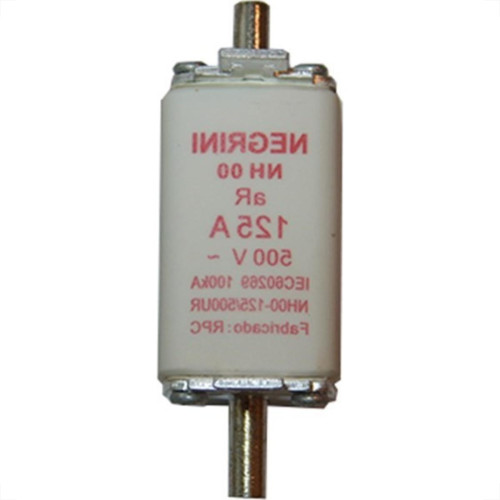 Fusivel Nh Negrini Ultra Rapido 00/125A Nh-00-125/500Ur Fusivel Nh Negrini Ultra Rapido 00/125A Nh-00-125/500Ur