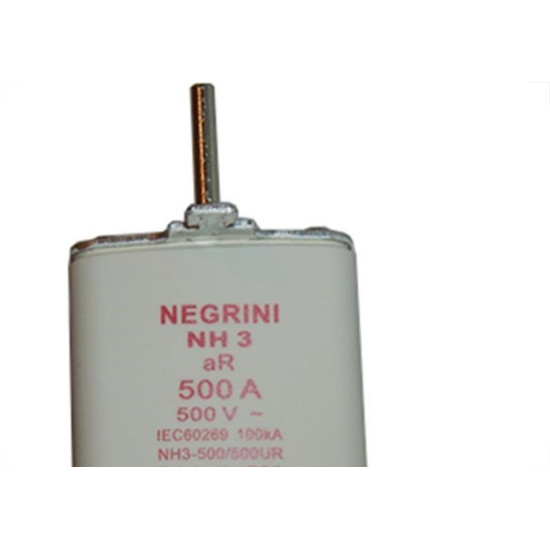 Fusivel Nh Negrini Ultra Rapido 03/500A Nh-3-500/500Ur Fusivel Nh Negrini Ultra Rapido 03/500A Nh-3-500/500Ur