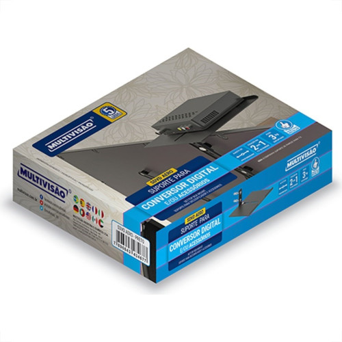 Suporte Conversor Diigital/Dvd Multivisao 3Kg Sdvd Sdvd-Aero Suporte Conversor Diigital/Dvd Multivisao 3Kg Sdvd Sdvd-Aero