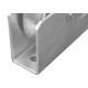 Roldana ''U''Jocec Com Suporte Fechado E Rolamento 2.1/2'' 26603 Roldana ''U''Jocec Com Suporte Fechado E Rolamento 2.1/2'' 26603