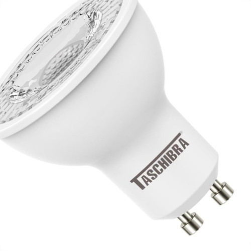 Lampada Led Dicroica Gu10 Taschibra 04,3W 3000K
