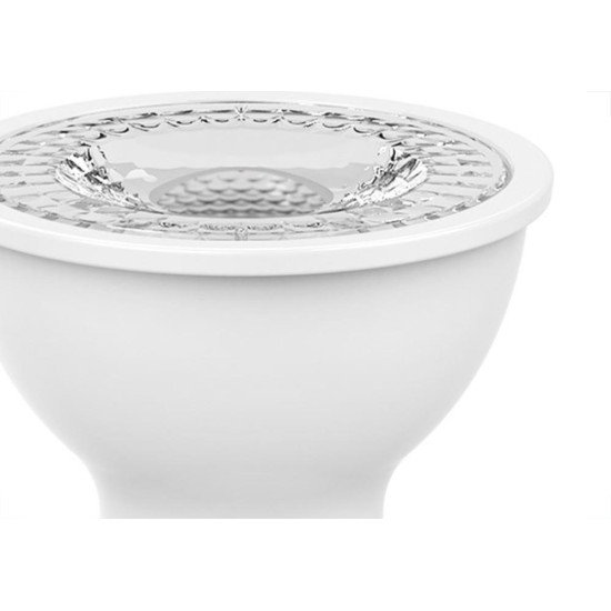 Lampada Led Dicroica Gu10 Taschibra 04,3W 3000K