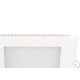 Luminaria Led Plafon Taschibra Embutir Quadrado 24W 3000K 30Cm 