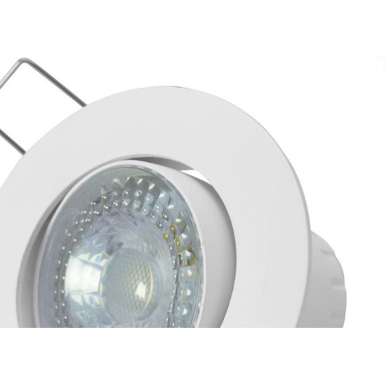 Spot Led Taschibra Embutir Redondo 5W 6500K Spot Led Taschibra Embutir Redondo 5W 6500K