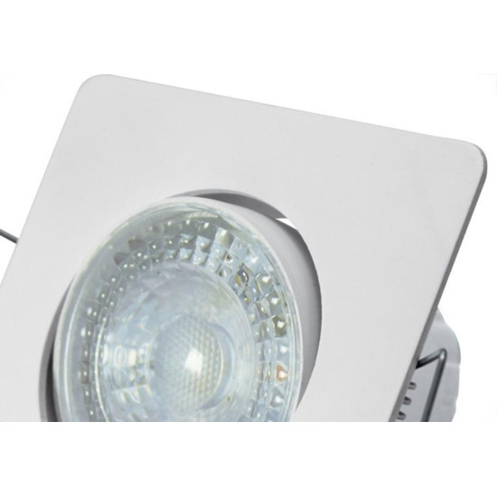 Spot Led Taschibra Embutir Quadrado 5W 6500K Spot Led Taschibra Embutir Quadrado 5W 6500K