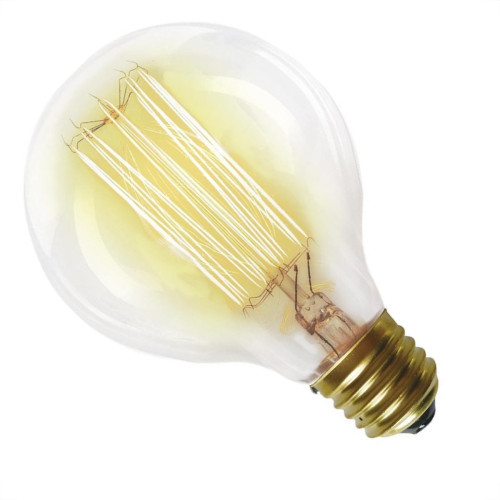 Lampada Filamento Carbono Taschibra G80 40Wx127V Lampada Filamento Carbono Taschibra G80 40Wx127V