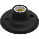 Plafonier Pvc Taschibra Preto Redondo Soquete Porcelana E27 -02 Plafonier Pvc Taschibra Preto Redondo Soquete Porcelana E27 -02