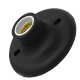 Plafonier Pvc Taschibra Preto Redondo Soquete Porcelana E27 -02 Plafonier Pvc Taschibra Preto Redondo Soquete Porcelana E27 -02