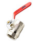 Registro Esfera Zamac Brazhu 1.1/4'' 9016 Registro Esfera Zamac Brazhu 1.1/4'' 9016