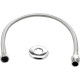 Engate Flexivel Metal Cromado Brazhu Malha Inox 30Cm 9001 Engate Flexivel Metal Cromado Brazhu Malha Inox 30Cm 9001