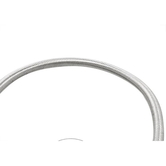 Engate Flexivel Metal Cromado Brazhu Malha Inox 40Cm 9002