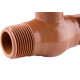 Registro Esfera Pvc Viqua Rosca Externa 1/2'' 