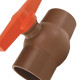 Registro Esfera Pvc Viqua 85Mm Ll Registro Esfera Pvc Viqua 85Mm Ll