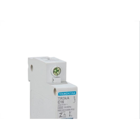 Disjuntor Tramontina Din Unipolar 10A C 