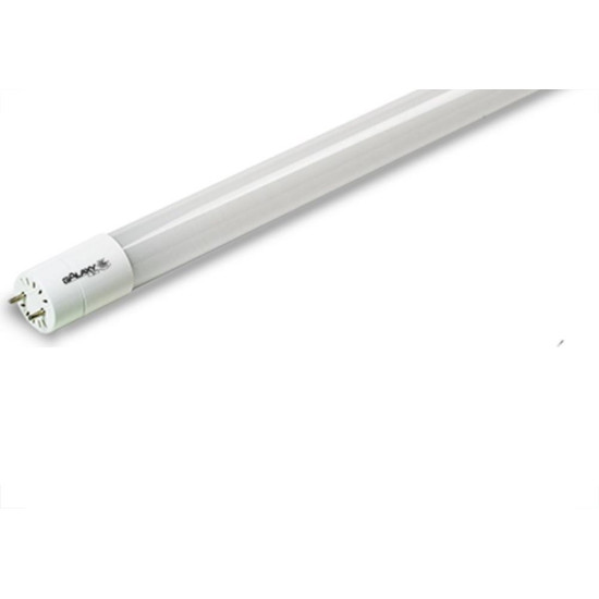Lampada Led Tubular Galaxy T8 10W 6500K Vidro 1652