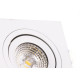 Spot Led Galaxy Quadrado 05W 3000K Direcionavel 1810 Spot Led Galaxy Quadrado 05W 3000K Direcionavel 1810