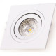 Spot Led Galaxy Quadrado 07W 6500K Direcionavel 1813 Spot Led Galaxy Quadrado 07W 6500K Direcionavel 1813