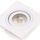 Spot Led Galaxy Quadrado 07W 6500K Direcionavel 1813 Spot Led Galaxy Quadrado 07W 6500K Direcionavel 1813