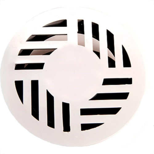 Grelha Ralodengue Redonda Branca 100Mm 101100 Grelha Ralodengue Redonda Branca 100Mm 101100
