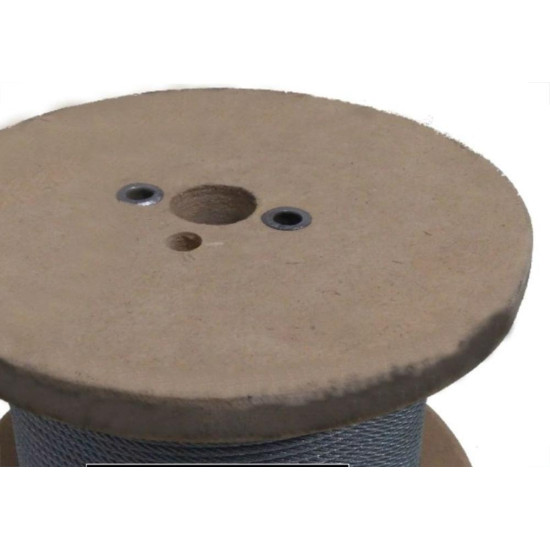 Cabo Aco Lobo 6X 7 4,00Mm 5/32 200M 3 Cabo Aco Lobo 6X 7 4,00Mm 5/32 200M 3