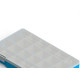Caixa Organizadora Valeplast Cristal Grande Azul 22X37 65.014 Caixa Organizadora Valeplast Cristal Grande Azul 22X37 65.014