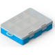 Caixa Organizadora Valeplast Cristal Media Azul 17X24 65017 Caixa Organizadora Valeplast Cristal Media Azul 17X24 65017
