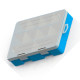 Caixa Organizadora Valeplast Cristal Media Azul 17X24 65017 Caixa Organizadora Valeplast Cristal Media Azul 17X24 65017