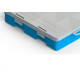 Caixa Organizadora Valeplast Cristal Media Azul 17X24 65017 Caixa Organizadora Valeplast Cristal Media Azul 17X24 65017