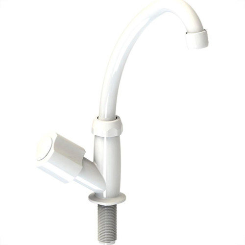 Torneira Abs Bica Movel Mesa Valeplast Branca Veneza 47.002 Torneira Abs Bica Movel Mesa Valeplast Branca Veneza 47.002