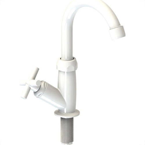 Torneira Abs Bica Movel Lavatorio Valeplast Branca Siena 47.033 Torneira Abs Bica Movel Lavatorio Valeplast Branca Siena 47.033