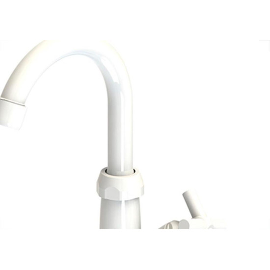 Torneira Abs Bica Movel Lavatorio Valeplast Branca Siena 47.033 Torneira Abs Bica Movel Lavatorio Valeplast Branca Siena 47.033