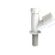 Torneira Abs Bica Movel Lavatorio Valeplast Branca Veneza 47.034 Torneira Abs Bica Movel Lavatorio Valeplast Branca Veneza 47.034
