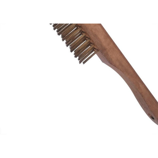 Escova Aco Inebras 1777/4 Latonada Profissional Com Cabo 6557