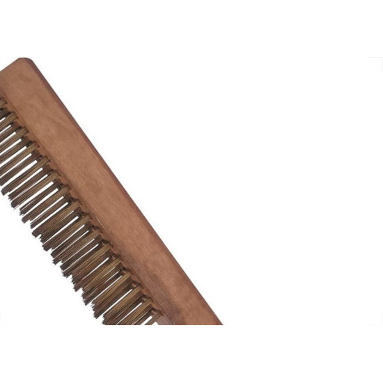 Escova Aco Inebras 1777/4 Latonada Profissional Com Cabo 6557