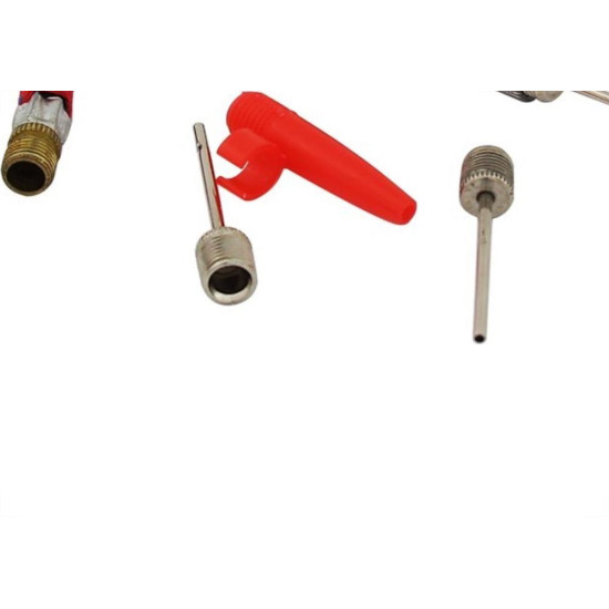 Bico Inflar Bola Western Kit 5 Peã‡As I-5