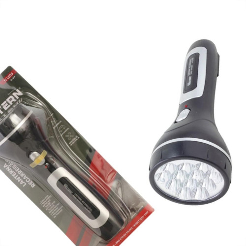 Lanterna Recarregavel Western 12 Led Longa El-81N Lanterna Recarregavel Western 12 Led Longa El-81N