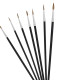 Pincel Artistico Redondo Western Com 7Pecas P-17 Pincel Artistico Redondo Western Com 7Pecas P-17