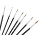 Pincel Artistico Redondo Western Com 7Pecas P-17 Pincel Artistico Redondo Western Com 7Pecas P-17