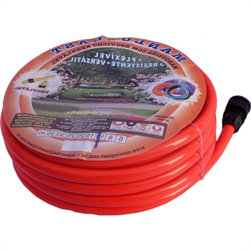 Mangueira Agua Manluplast Lisa Laranja 1/2 X 1,5 10M Cms01215.10 Mangueira Agua Manluplast Lisa Laranja 1/2 X 1,5 10M Cms01215.10