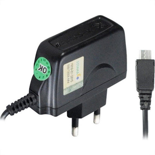Carregador Com Pino Adaptador Com Cabo V8 Xc-V8-Micro Usb Carregador Com Pino Adaptador Com Cabo V8 Xc-V8-Micro Usb