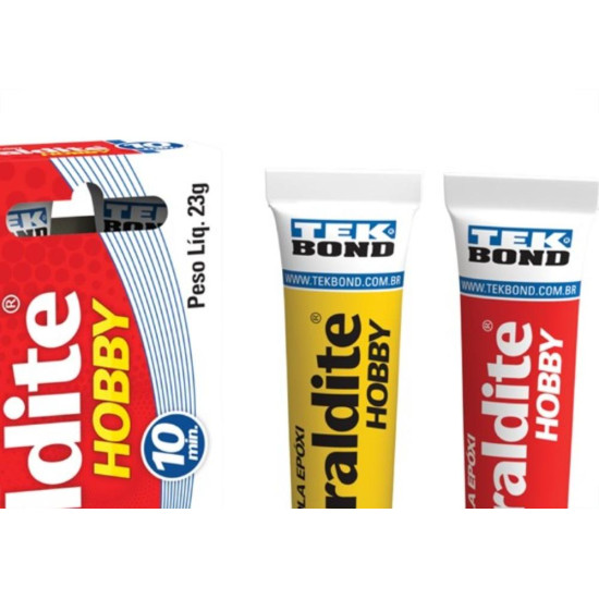 Araldite Tekbond Hobby 10 Minutos 23 Gramas Araldite Tekbond Hobby 10 Minutos 23 Gramas