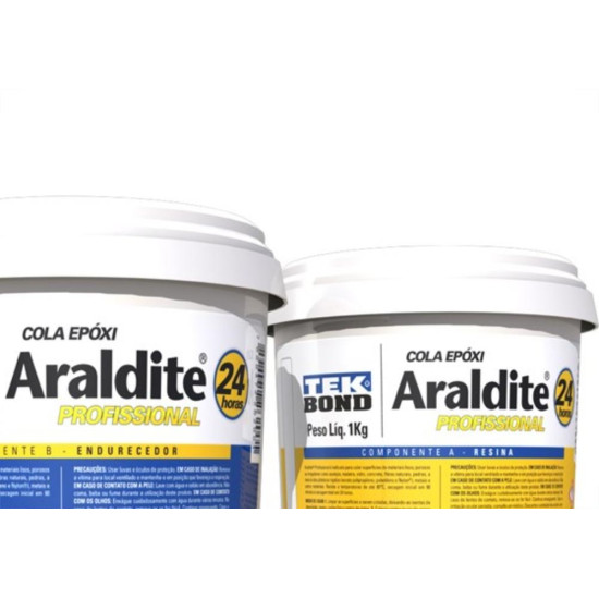 Araldite Tekbond 24 Horas Resina-Endurecedor 1,8 Kilos 