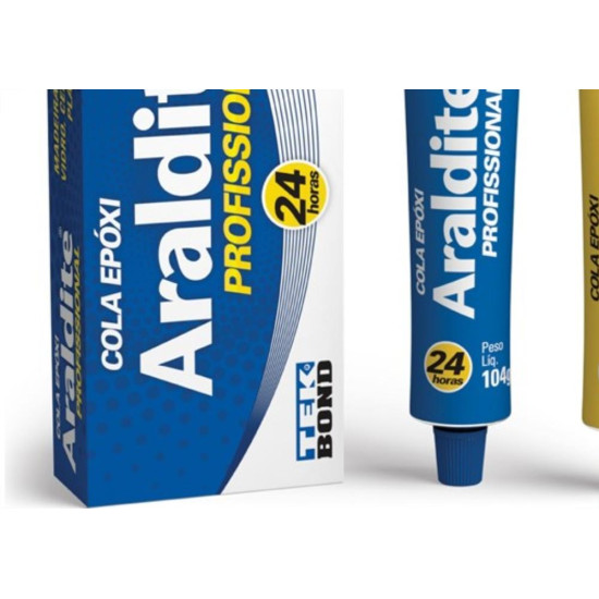 Araldite Tekbond 24 Horas Resinaendurecedor 234 Gramas 