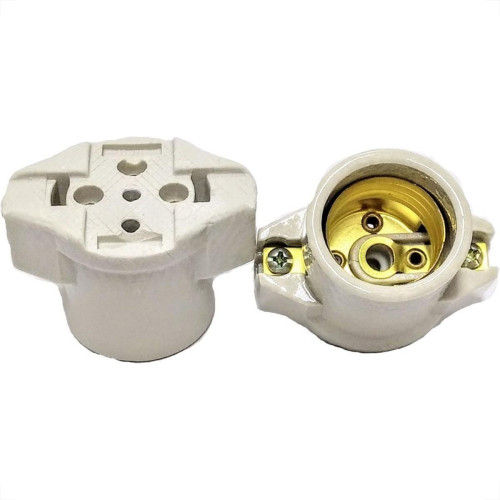Receptaculo Morumbi Latao E-27 Com Protetor 455 Blister Receptaculo Morumbi Latao E-27 Com Protetor 455 Blister